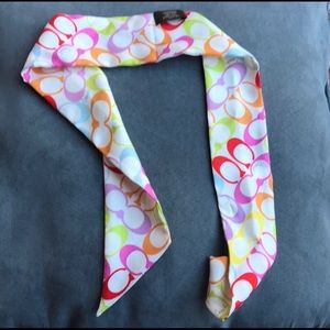 Coach monogram small scarf